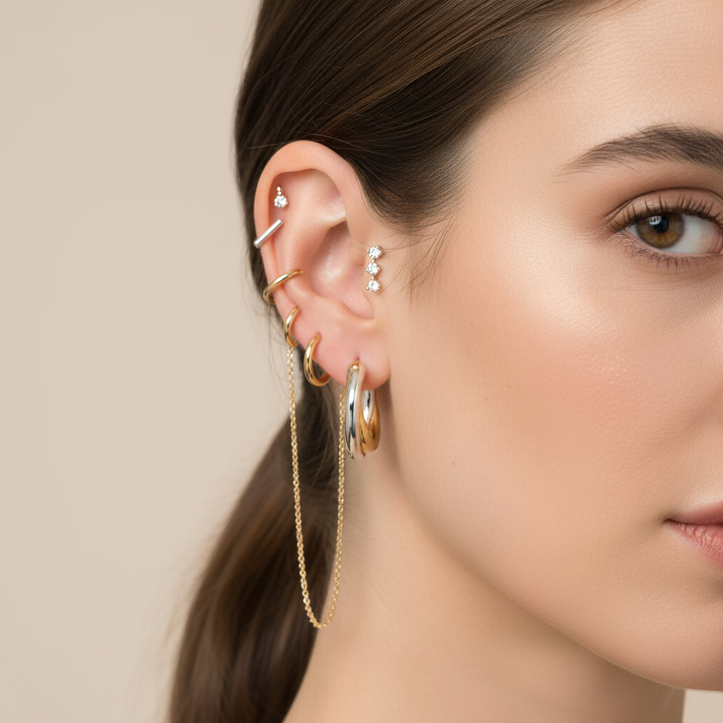 Luna Twist Hoops