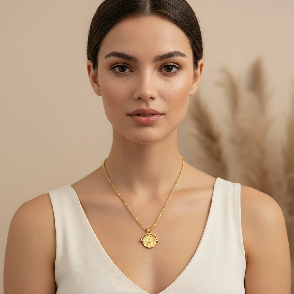 Aurelia Medallion Necklace