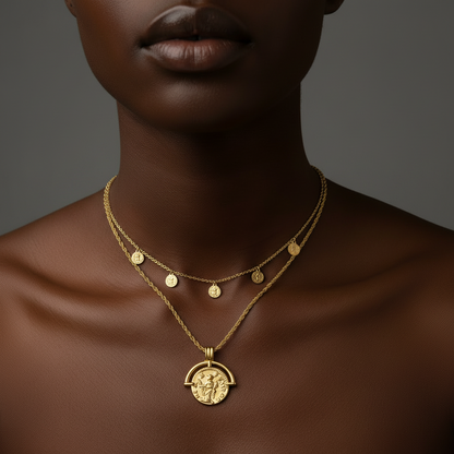 Aurelia Medallion Necklace