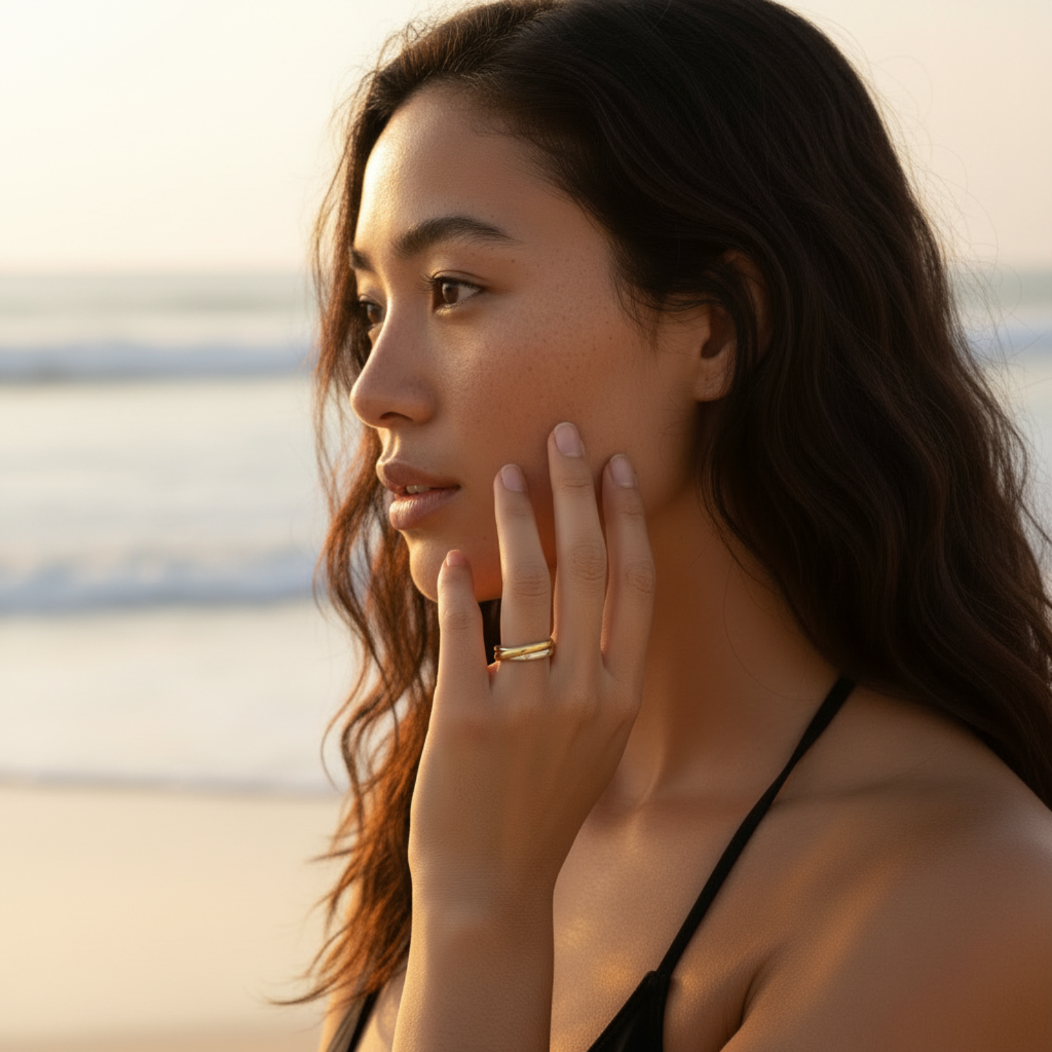 Duo Glow Band Ring