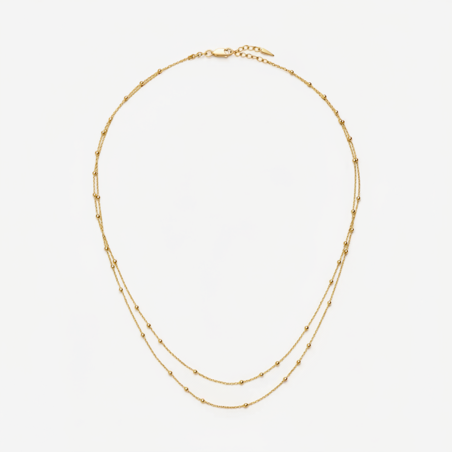 Starlit Bead Layer Necklace
