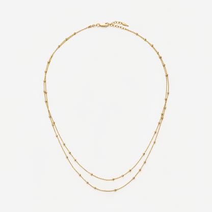 Starlit Bead Layer Necklace