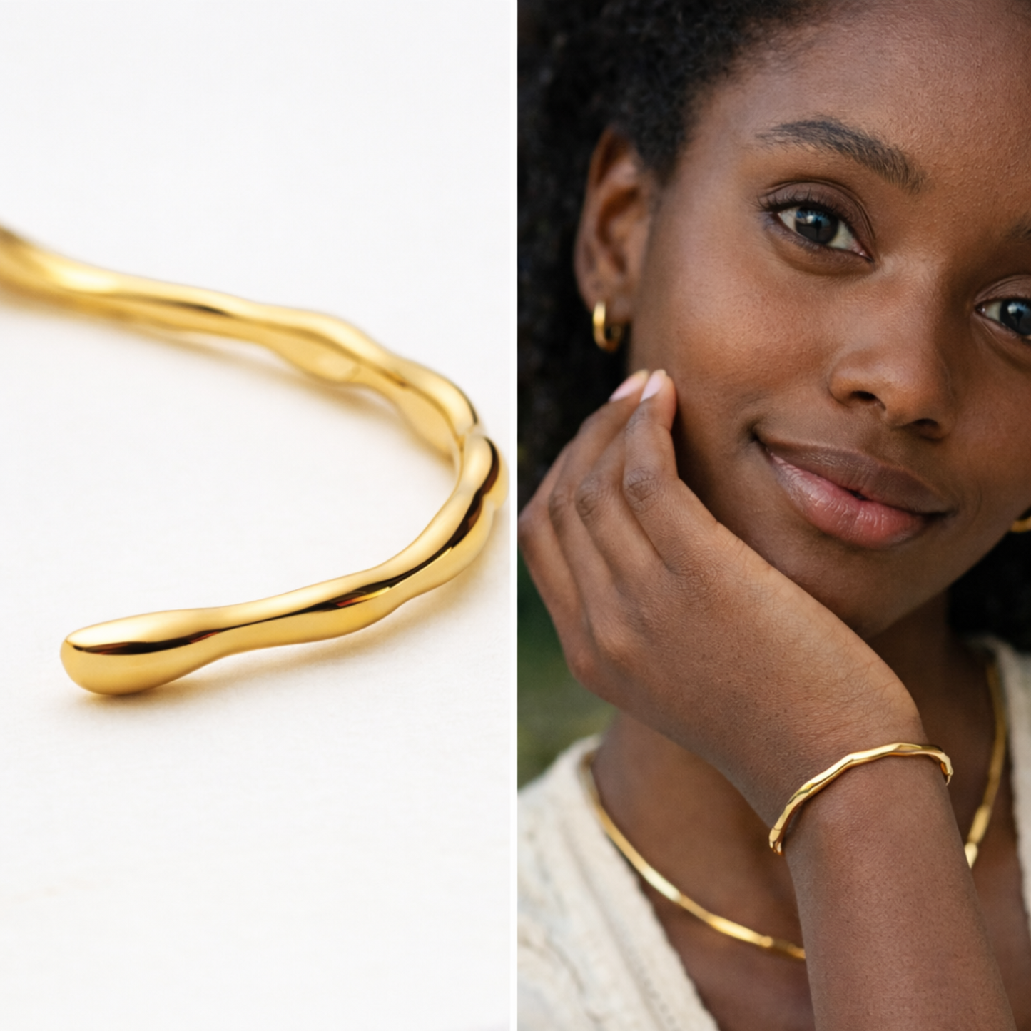 Tidewave Cuff Bracelet